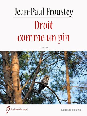 cover image of Droit comme un pin